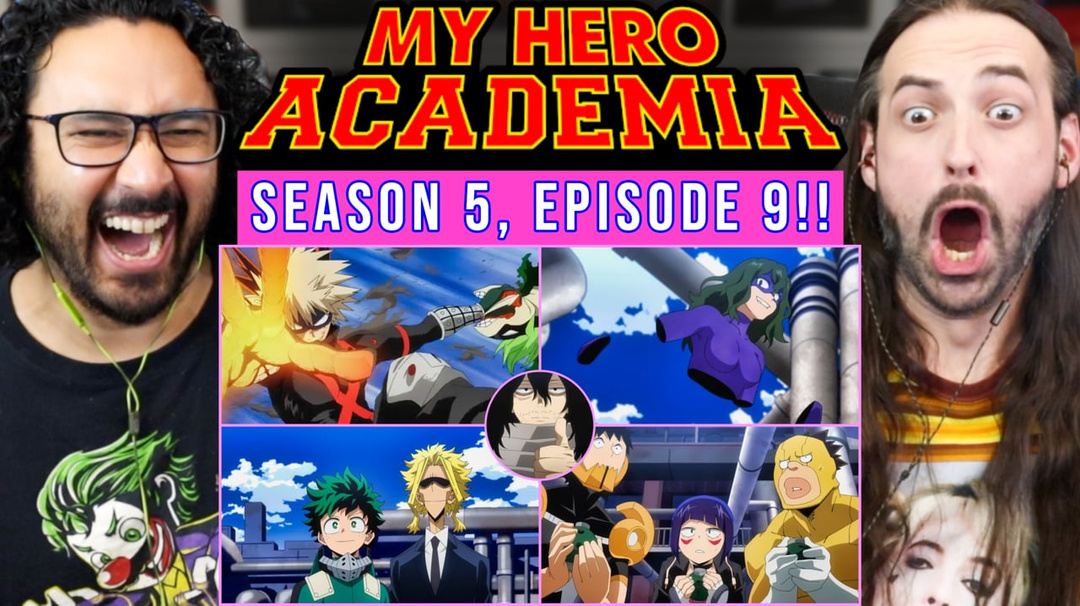 My Hero Academia 5x9 - WATCH ALONG!!