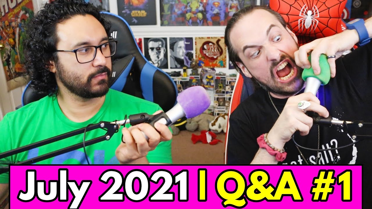 JULY 2021 Q&A #1! Halloween Kills & 5CREAM? Inhumans on the Big Screen?? Fast & Furious Faves??? Black Widow v. Wonder Woman???