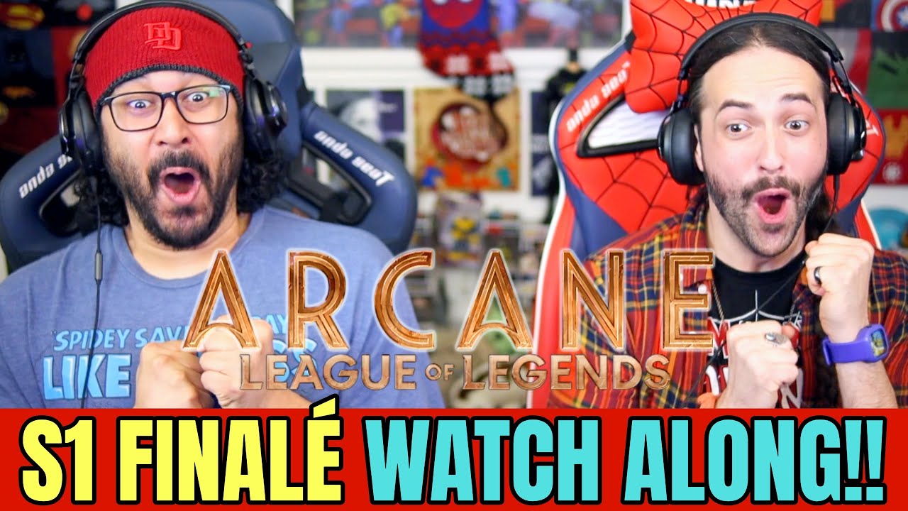 ARCANE | SEASON 1 FINALÉ - WATCH ALONG!!
