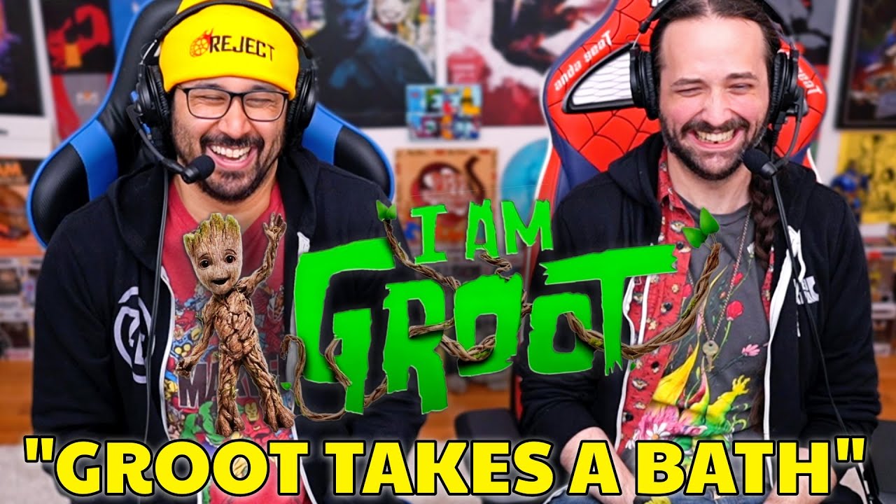 I Am GROOT | "Groot Takes a Bath" - WATCH ALONG!!