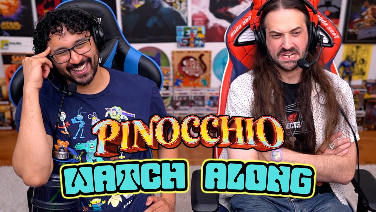 Pinocchio (2022) MOVIE WATCH ALONG!!