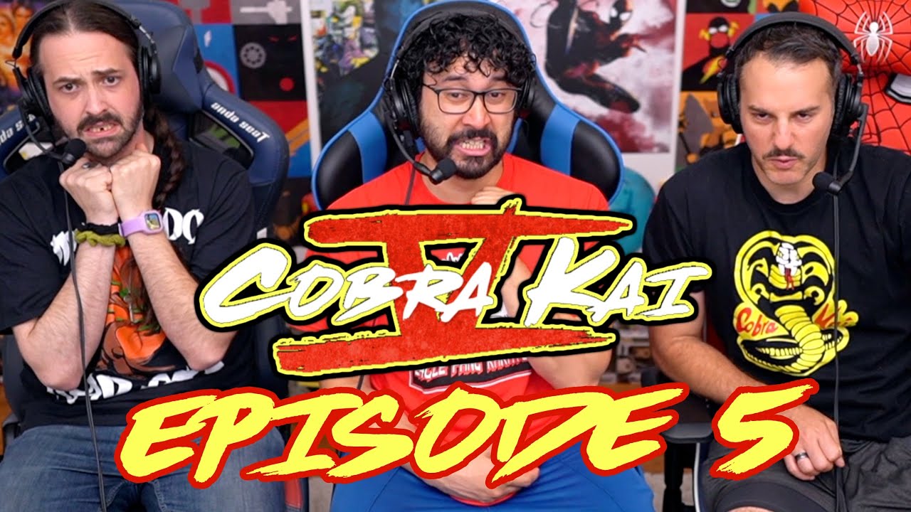Cobra Kai 5x5 WATCH ALONG!!