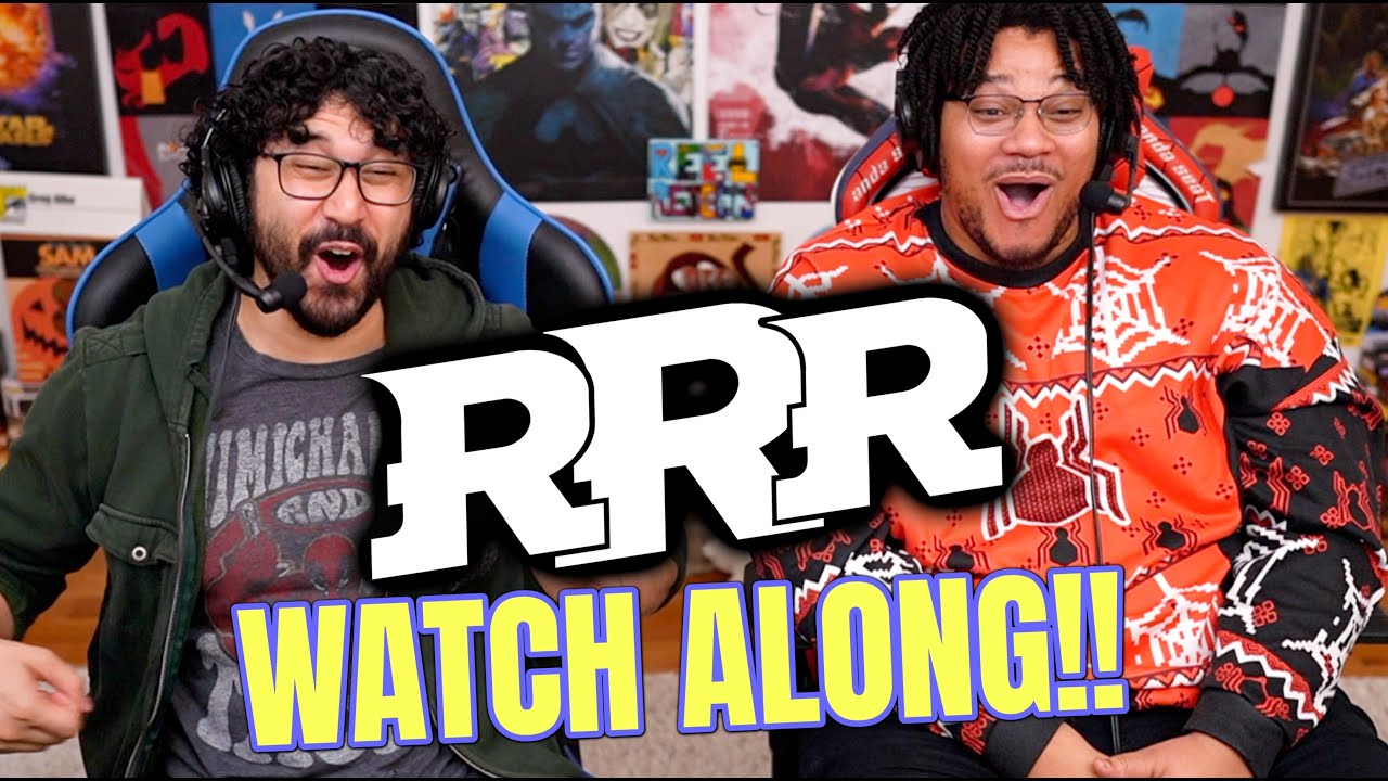 RRR MOVIE REACTION WATCH ALONG!!