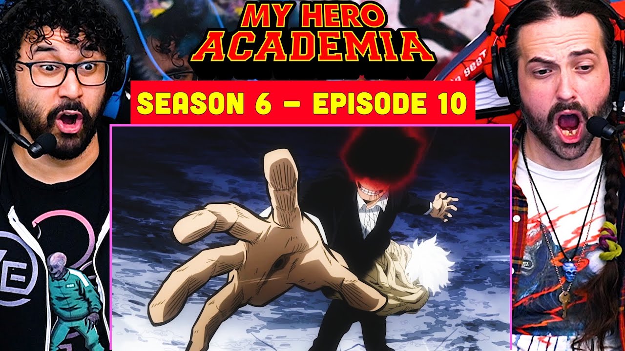 My Hero Academia 6x10 WATCH ALONG!!