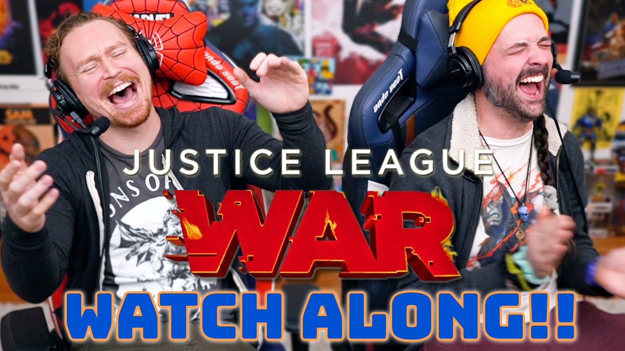 JUSTICE LEAGUE: WAR | Movie Reaction - WATCH ALONG!!