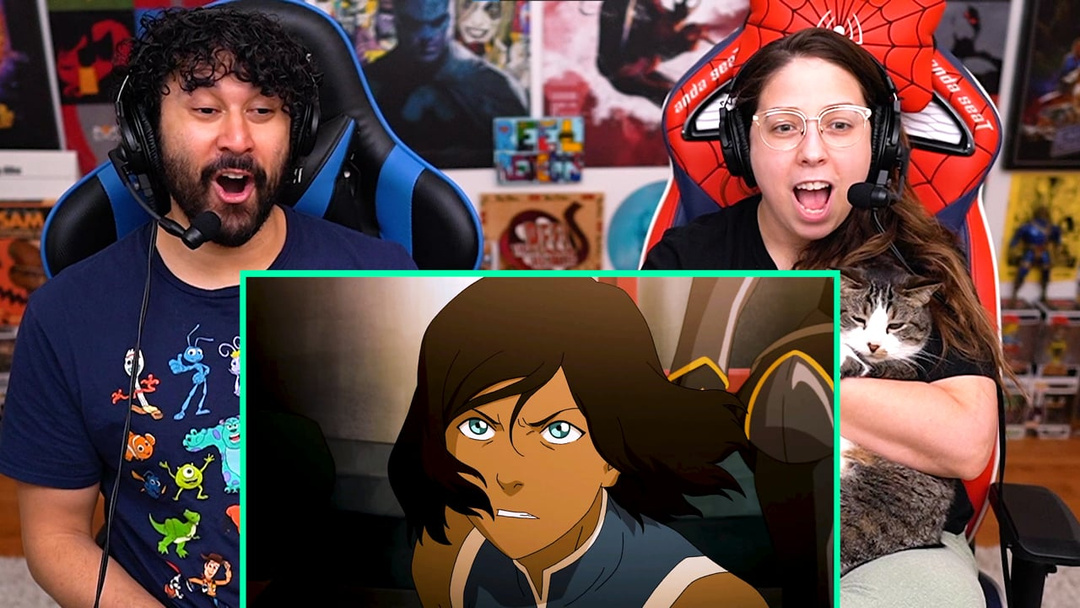 The Legend Of Korra 4x12 REACTION HIGHLIGHTS!!