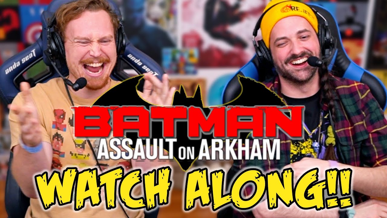 BATMAN: ASSAULT ON ARKHAM | Movie Reaction - WATCH ALONG!!