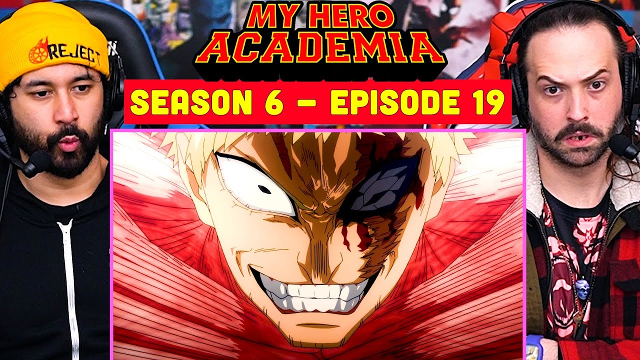 My Hero Academia 6x19 - WATCH ALONG!!