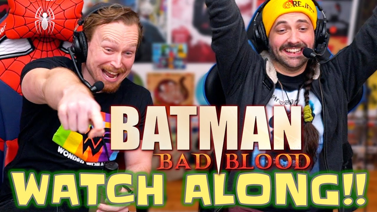 BATMAN: Bad Blood | Movie Reaction - WATCH ALONG!!