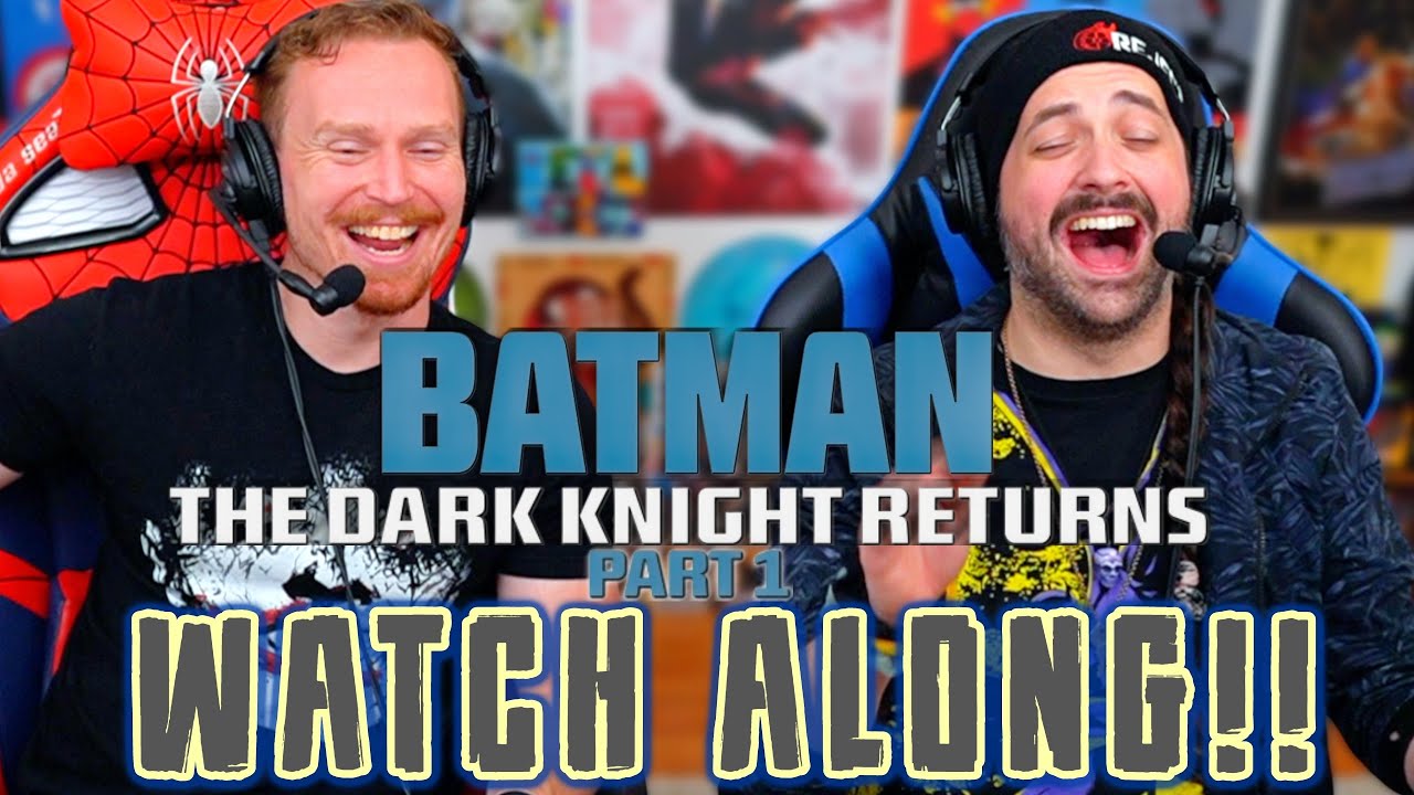 BATMAN: The DARK KNIGHT RETURNS, Part 1 (2012) - Movie WATCH ALONG!!
