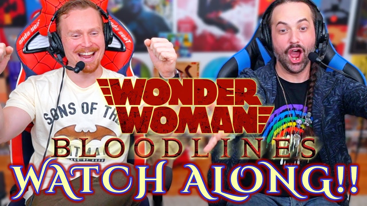 WONDER WOMAN: BLOODLINES (2019) - Movie WATCH ALONG!!