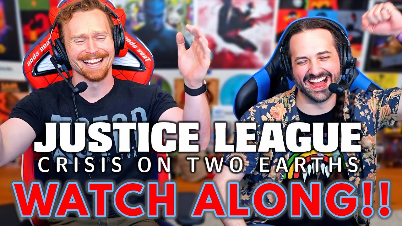 JUSTICE LEAGE: Crisis on Two Earths (2010) - Movie WATCH ALONG!!