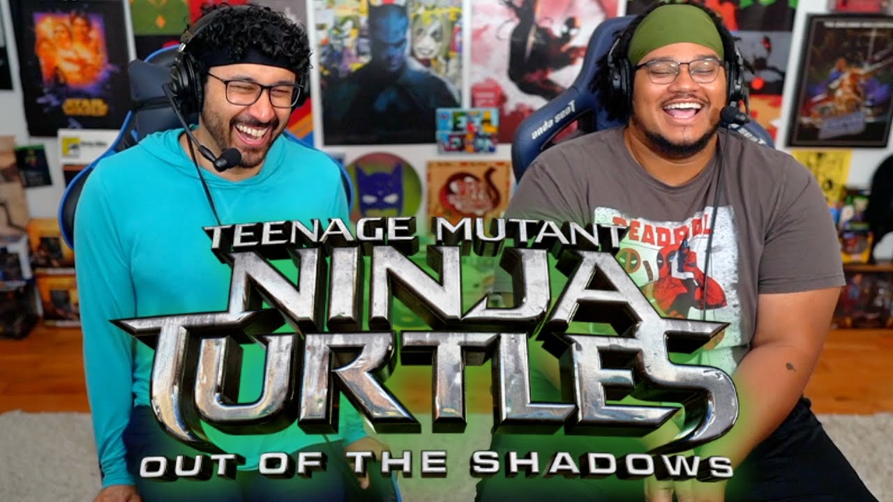 Teenage Mutant Ninja Turtles Out Of The Shadows Watch Along!!