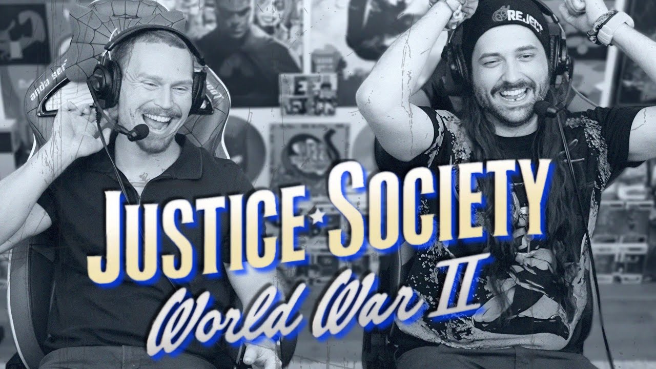 JUSTICE SOCIETY: World War II (2021) - Movie WATCH ALONG!!