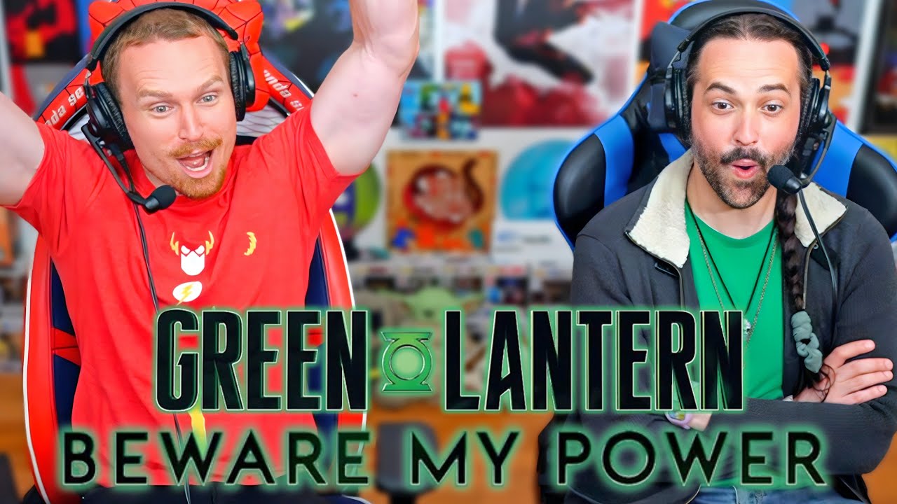 GREEN LANTERN: Beware My Power (2022) - Movie WATCH ALONG!!