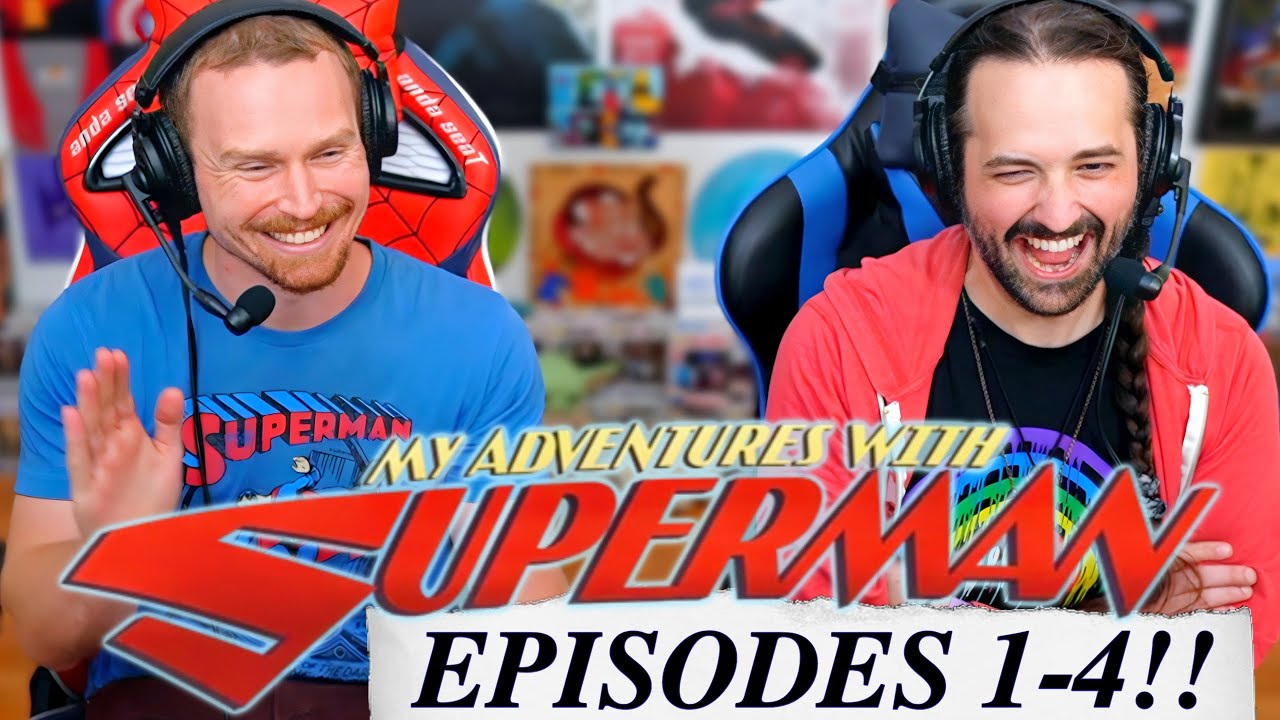 MY ADVENTURES WITH SUPERMAN | Episodes 1 thru 4 - WATCH ALONG!!