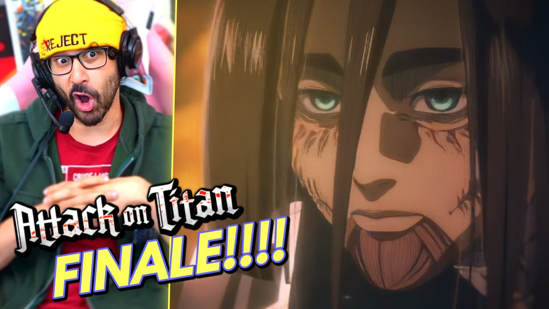 Attack On Titan FINALE Reaction Highlights!!