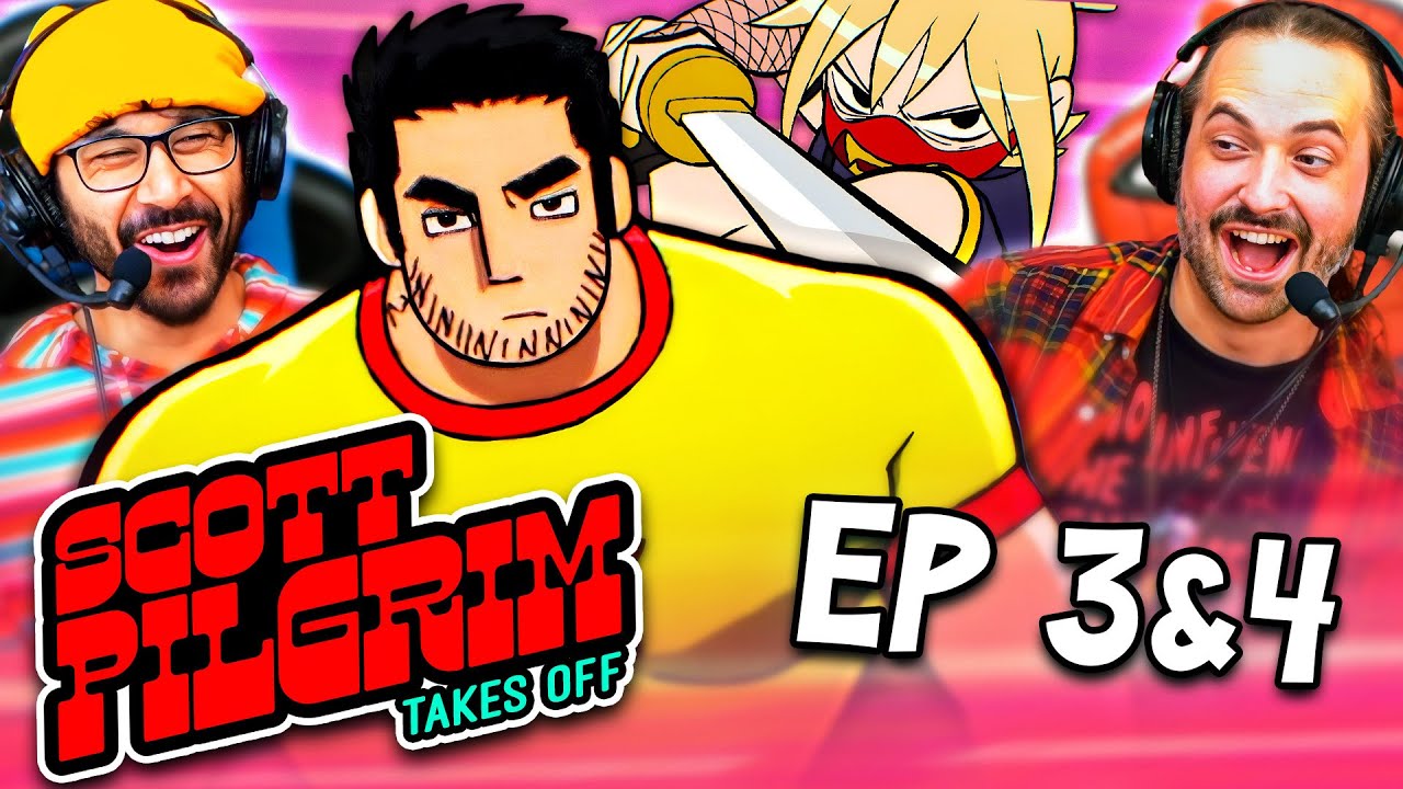 Scott Pilgrim Takes Off Episode 3 & 4 WATCH ALONG!!!