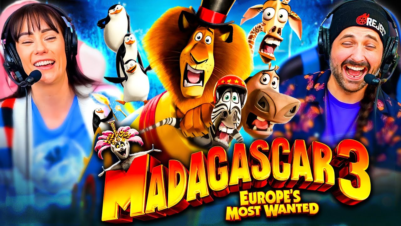 MADAGASCAR 3: Europe's Most Wanted (2012) - Movie WATCH ALONG!!