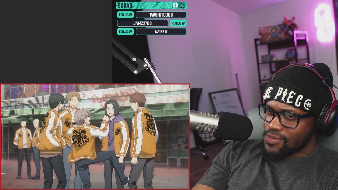 Wind Breaker E5-E9 Reaction