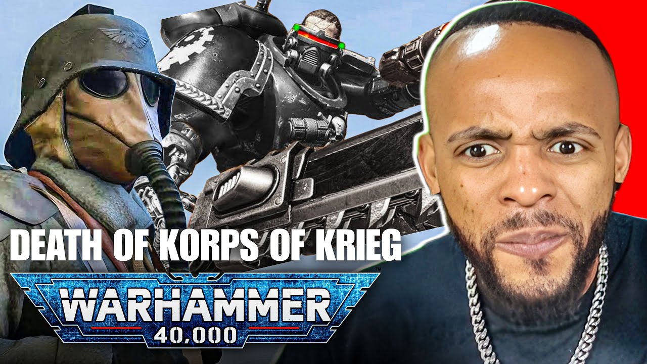 @YaBoyRockLee REACTING to Warhammer 40k Death Korps of Krieg by SODAZ