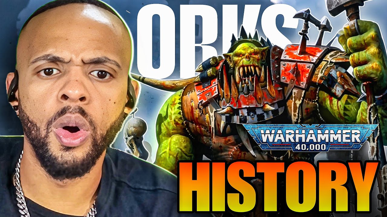 @YaBoyRockLee Reacts  ORK WAR IS LIFE  WARHAMMER 40,000 Lore  History From @Luetin09