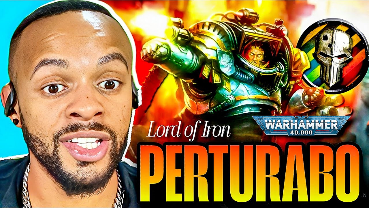 FORGIVE ME 🙏🏽🙏🏽🙏🏽 Perturabo Lord of Iron (TheRemembrancer)  Reaction Warhammer 40k Lore