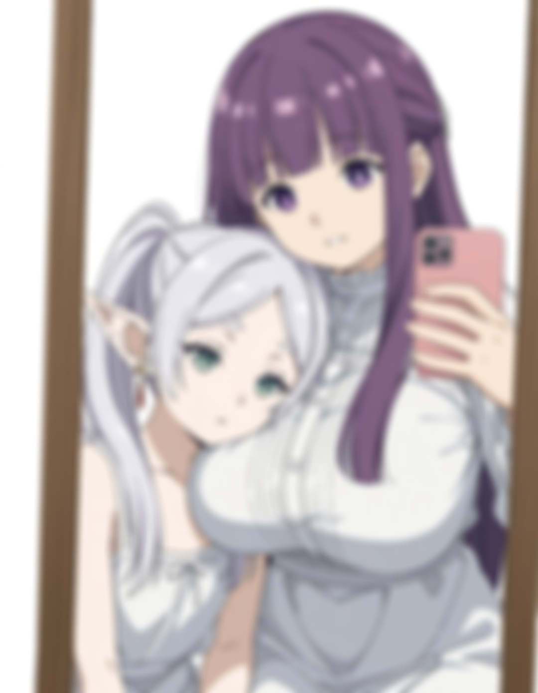 Read the caption and suggest for Wife and I to react to.