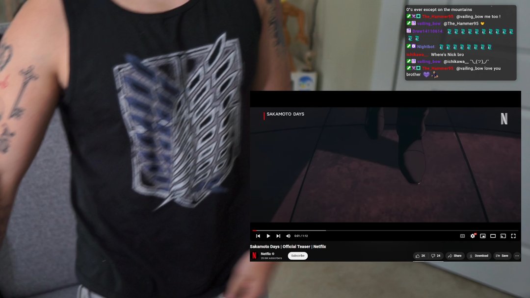 REACTION STREAM // JULY 31, 2024