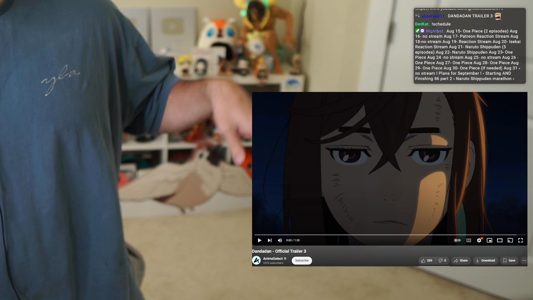 REACTION STREAM // August 19, 2024