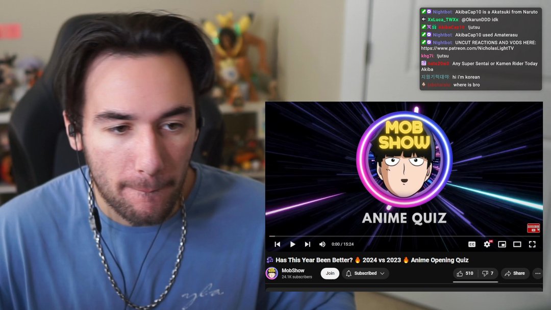 REACTION STREAM // November 20, 2024