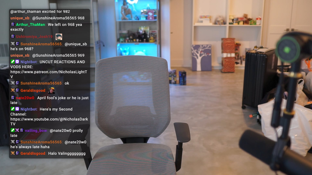 THE RETURN REACTION STREAM // April 1, 2025