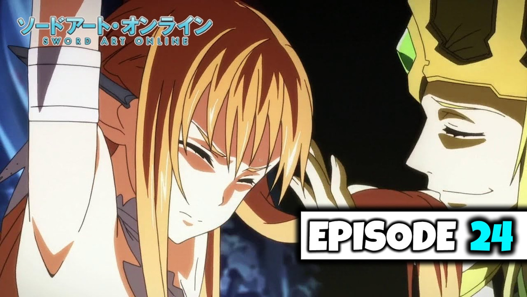 Sword Art Online - Episode 24 "Gilded Hero" (UNCUT REACTION)