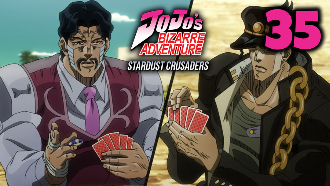 JJBA Stardust Crusaders - Ep 35 - D'Arby the Gambler, Part 2 (UNCUT REACTION)