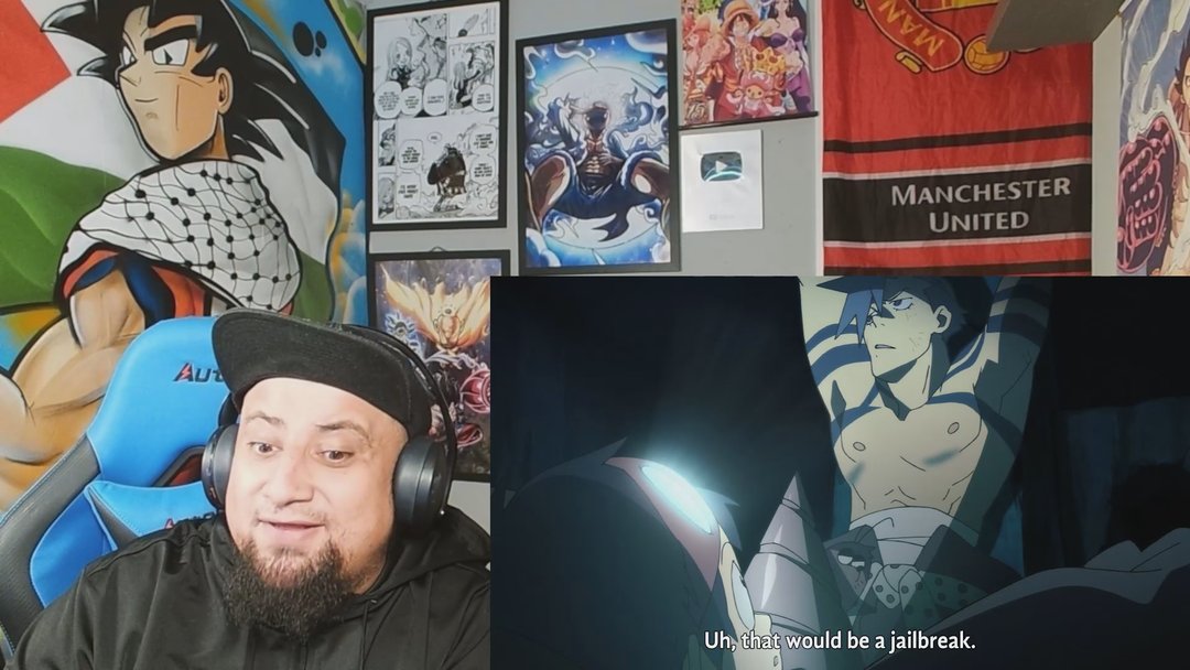 Full Footage Gurren Lagann Episode 1 2 LIVE REACTION