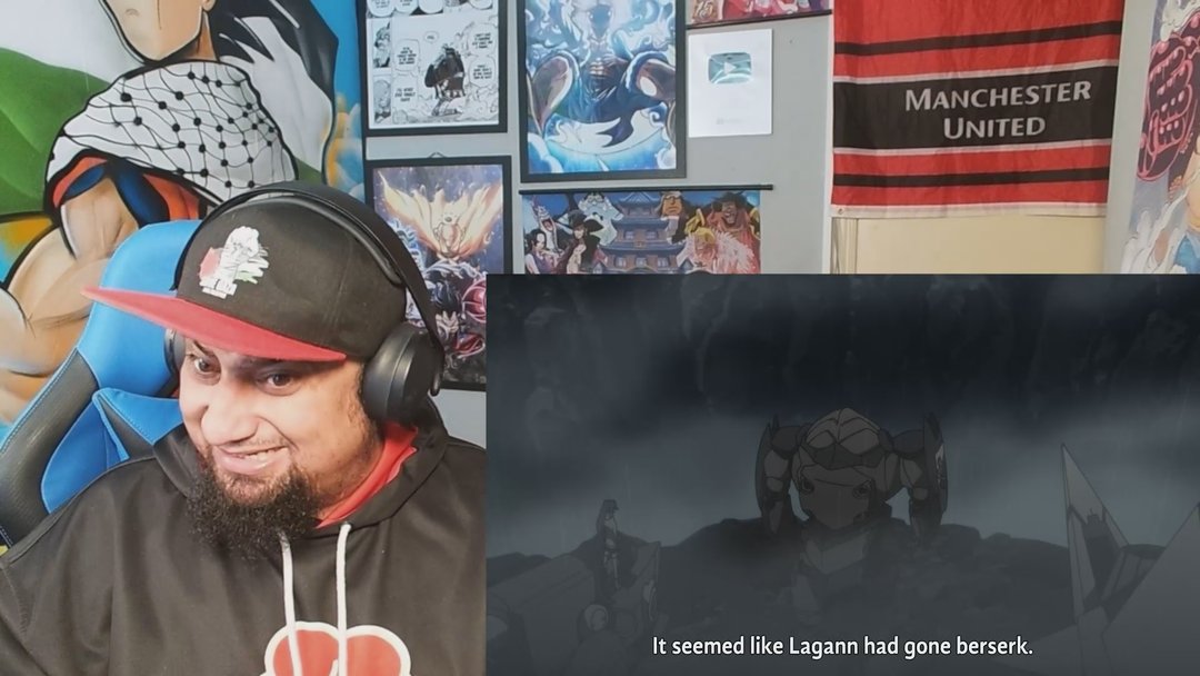 Full Footage Gurren Lagann Episode 7 8 9 LIVE REACTION
