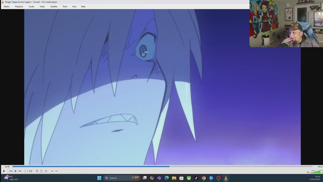 Gurren Lagann Episode 12 13 LIVE REACTION