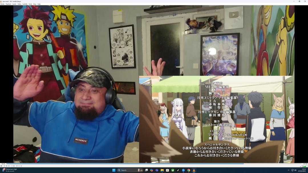 Re Zero Episode 1 A & B LIVE REACTION