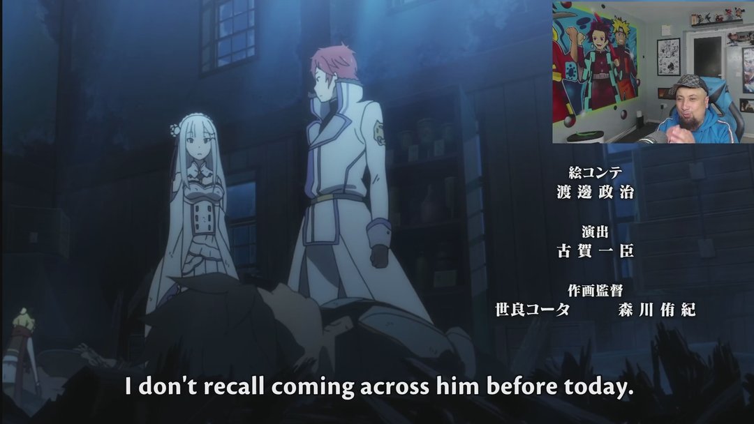 Re Zero Episode 2 3 LIVE REACTION
