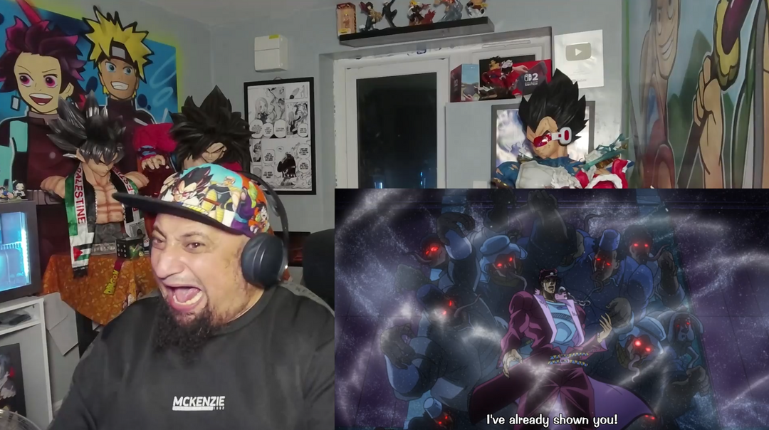 Jojo Bizarre Adventure Part 3 Episode 14 15 LIVE REACTION