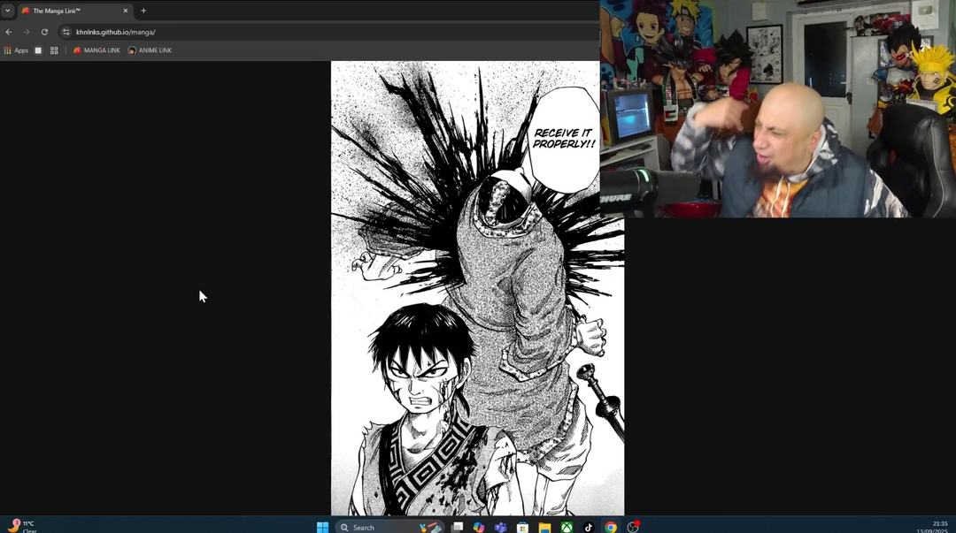 Kingdom Manga Chapters 31 32 33 34 35 LIVE REACTION