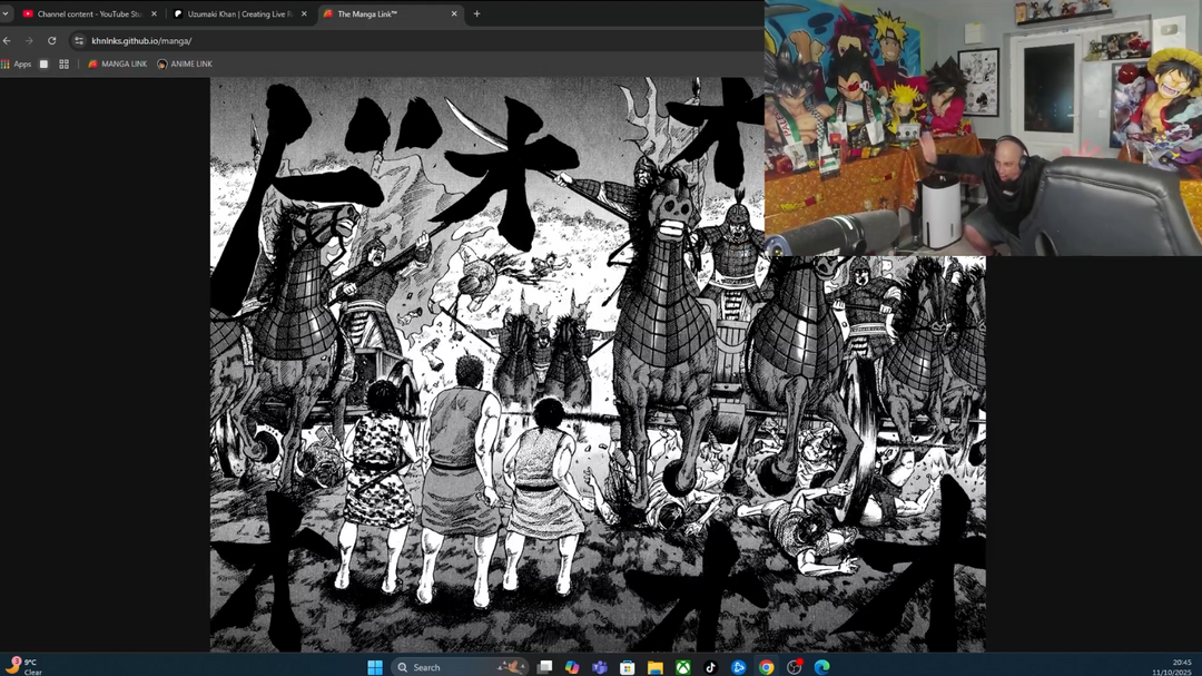 Kingdom Manga Chapters 52 53 54 55 56 LIVE REACTION 