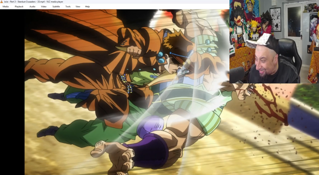 Jojo Bizarre Adventure Part 3 Episode 32 33 LIVE REACTION