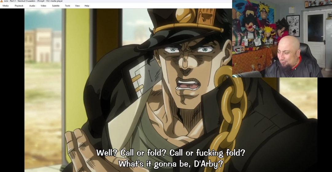 Jojo Bizarre Adventure Part 3 Episode 34 35 LIVE REACTION