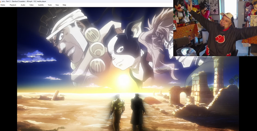 Jojo Bizarre Adventure Part 3 Finale Episode 47 48 LIVE REACTION