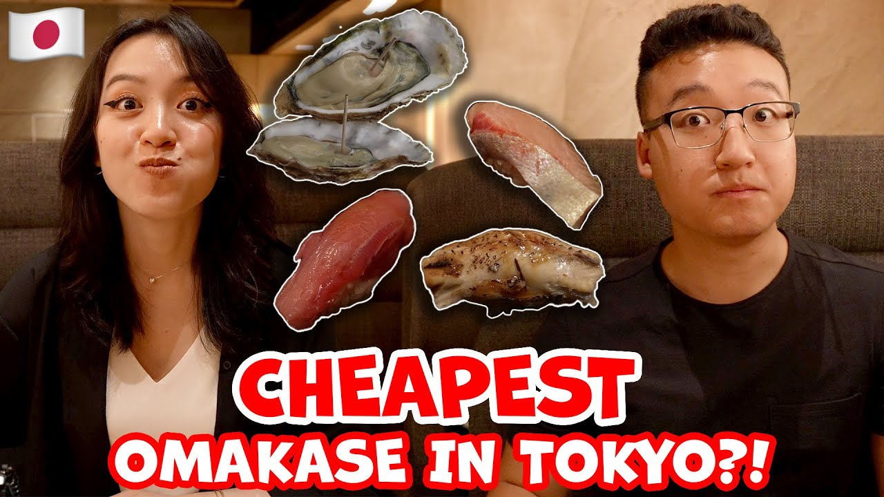 EXPLORING Tsukiji Fish Market and Trying Sushi OMAKASE! | Japan travel food vlog