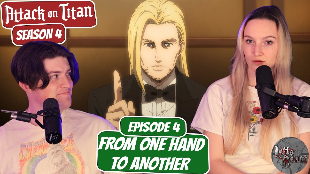 Attack on Titan 4x4 Reaction, "From One Hand to Another"