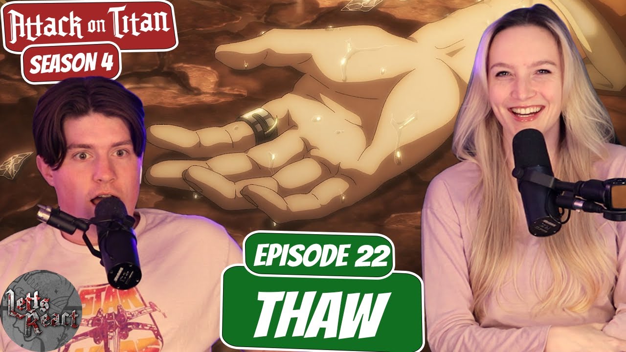 Attack on Titan 4x22 Reaction, "Thaw"