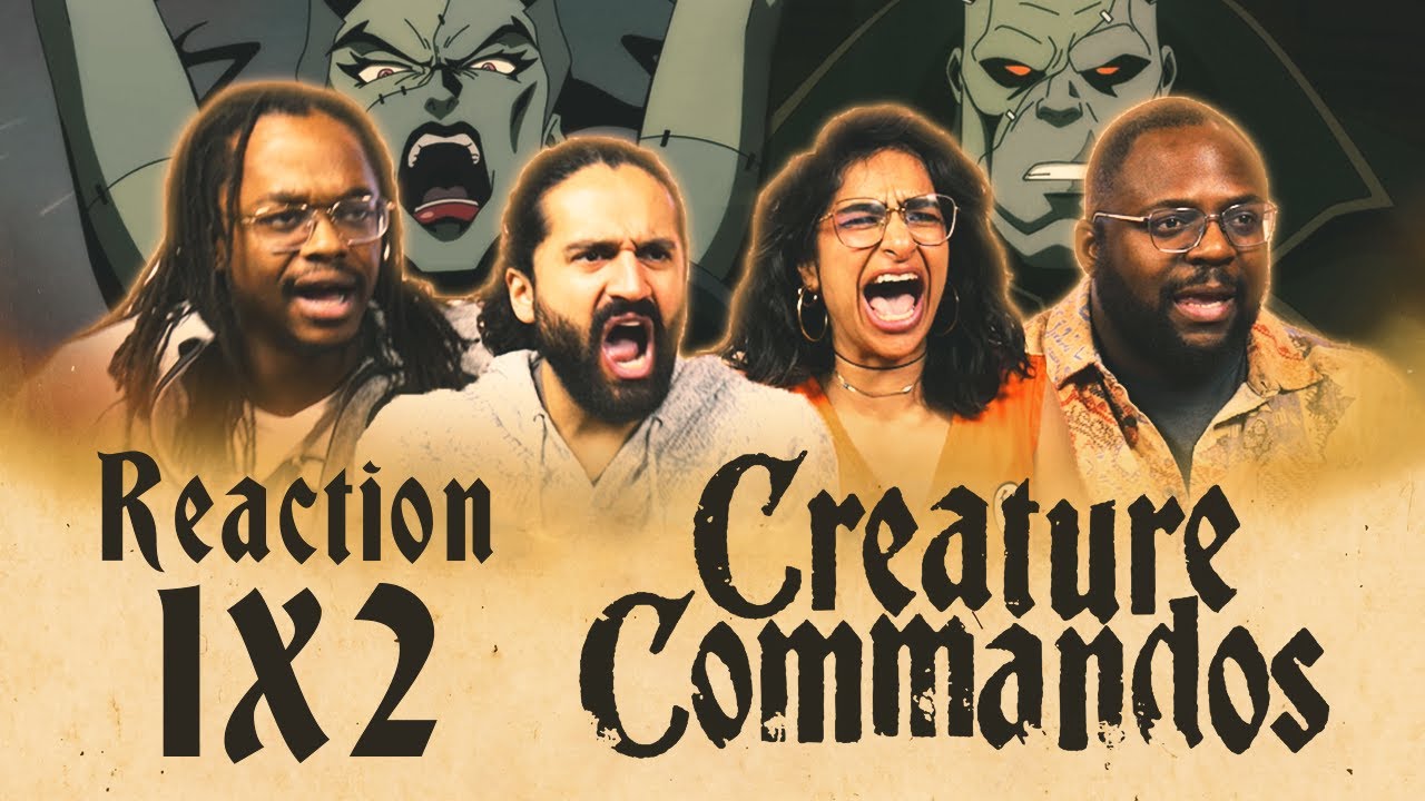 Early Access: Creature Commandos 1x2 Group Reaction+Uncut