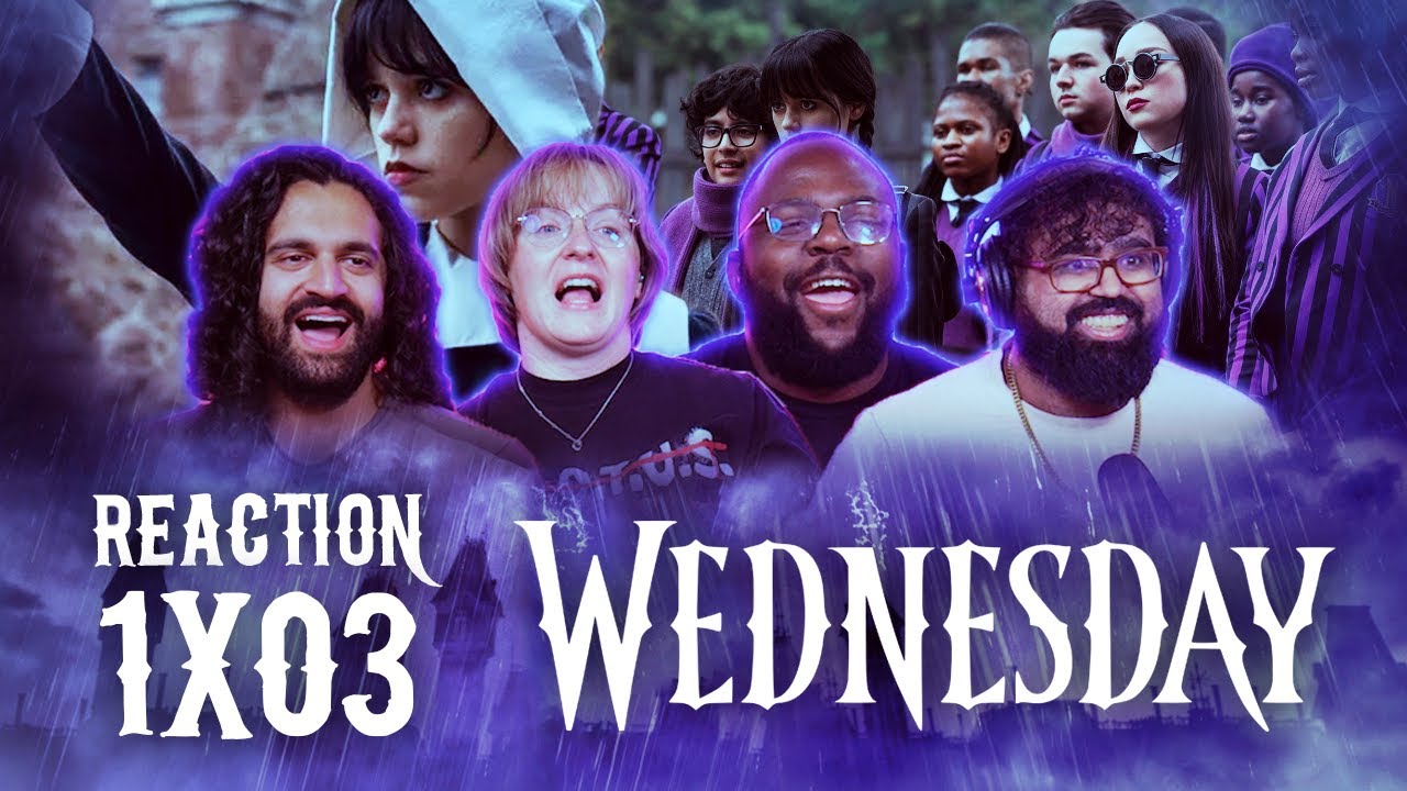 Early Access: Wednesday 1x3 - Group Reaction+Uncut